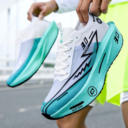 Carbon-Plate Popcorn Couples Sneakers Professional Marathon