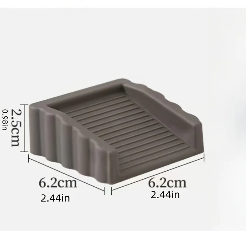 TPR Door Stop Wedge Safety Stopper Reusable Shock Absorbent Home Office Anti-Folder Hand Door Bottom Stopper Anti-collision Stop